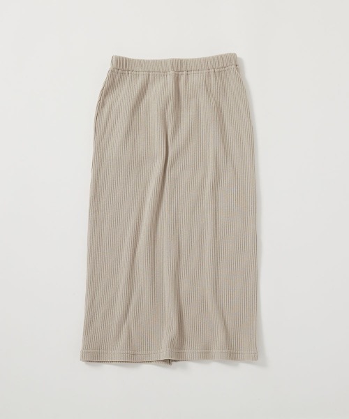 devirock（デビロック）の「リブスリットスカート（スカート・キッズ・ピンク系6/エメラルド/ブラック/グレー系1/パープル系5・130cm/140cm/100cm/160cm/110cm/150cm/120cm）」の3枚目の写真