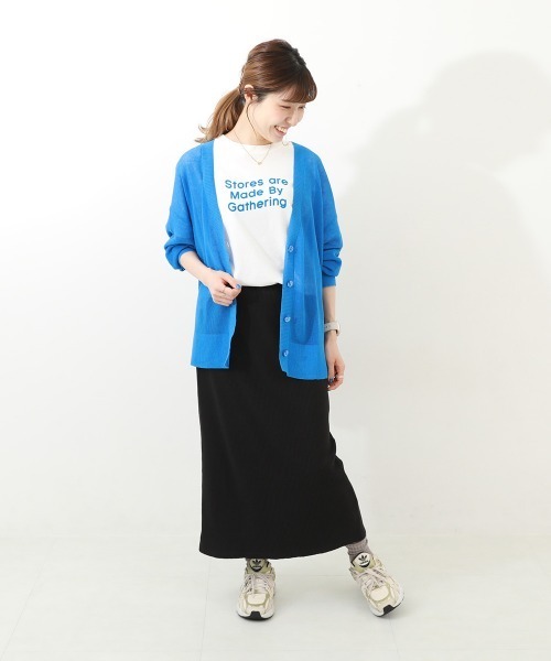 devirock（デビロック）の「リブスリットスカート（スカート・キッズ・ピンク系6/エメラルド/ブラック/グレー系1/パープル系5・130cm/140cm/100cm/160cm/110cm/150cm/120cm）」の18枚目の写真