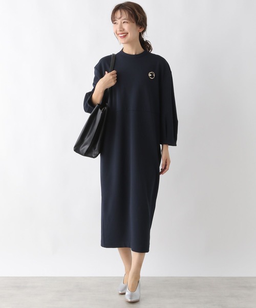 LEPSIM（レプシィム）の「フェイクレザータックA4バッグ　990320（トートバッグ・レディース・ブラック/グレイッシュベージュ・ONE SIZE）」の3枚目の写真