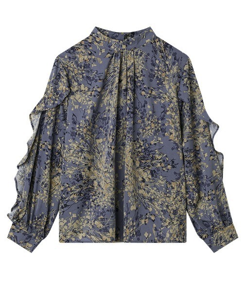 COCOMOMO（ココモモ）の「フリルスリーブハイネックブラウス（シャツ/ブラウス・レディース・ブラウン系その他/グレー系その他/ベージュ系その他/グレー系その他2/グリーン系その他/グリーン系その他2/ホワイト系その他2/ブラック系その他/ブラック系その他2/ホワイト系その他・FREE）」の11枚目の写真