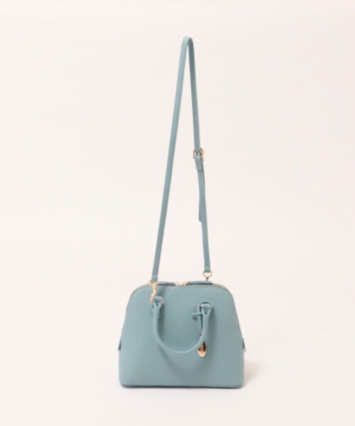 NOLLEY’S（ノーリーズ）の「ボストンタイプトートバッグ（ボストンバッグ・レディース・ブラック/サックスブルー・FREE）」の5枚目の写真