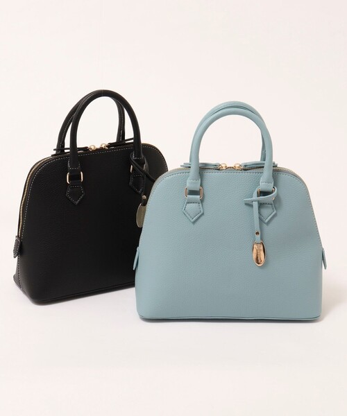 NOLLEY’S（ノーリーズ）の「ボストンタイプトートバッグ（ボストンバッグ・レディース・ブラック/サックスブルー・FREE）」の14枚目の写真