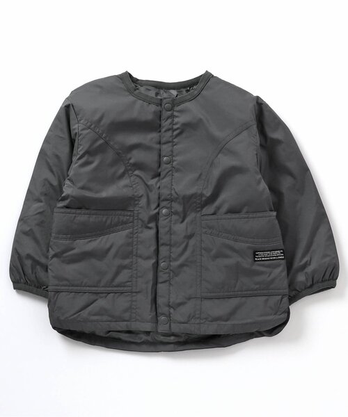 BREEZE（ブリーズ）の「防風ライトカーディガン_撥水加工（ナイロンジャケット・キッズ・サックスブルー/チャコール/グレー・110/140/80/130/120/90/100）」の6枚目の写真