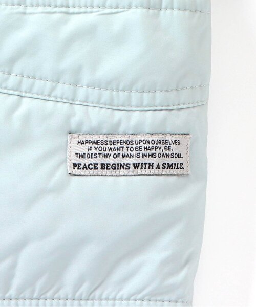 BREEZE（ブリーズ）の「防風ライトカーディガン_撥水加工（ナイロンジャケット・キッズ・サックスブルー/チャコール/グレー・110/140/80/130/120/90/100）」の7枚目の写真