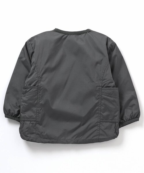 BREEZE（ブリーズ）の「防風ライトカーディガン_撥水加工（ナイロンジャケット・キッズ・サックスブルー/チャコール/グレー・110/140/80/130/120/90/100）」の13枚目の写真