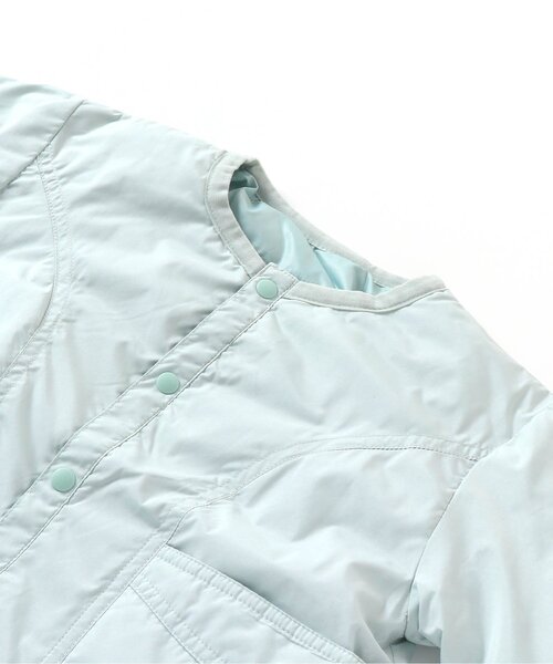 BREEZE（ブリーズ）の「防風ライトカーディガン_撥水加工（ナイロンジャケット・キッズ・サックスブルー/チャコール/グレー・110/140/80/130/120/90/100）」の16枚目の写真