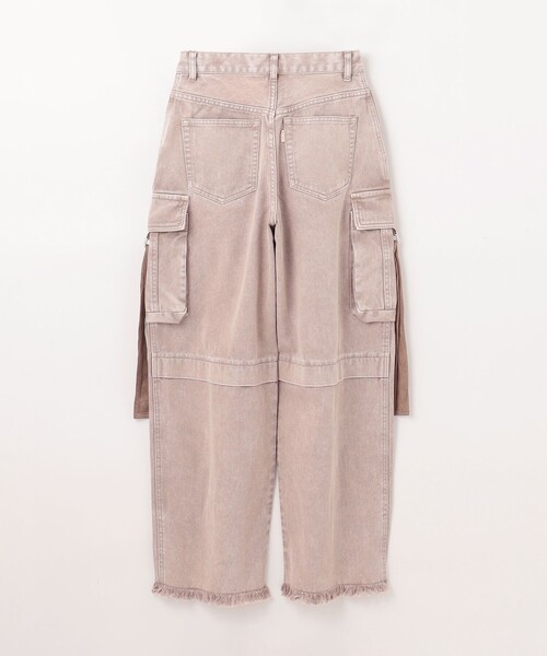GRACE CONTINENTAL（グレースコンチネンタル）の「コクーンデニムカーゴパンツ（デニムパンツ・レディース・ピンク/グレー/ブルー・36/38）」の19枚目の写真