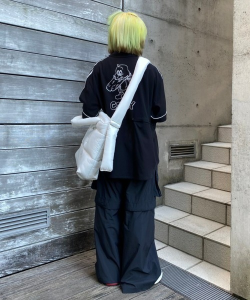 Candy Stripper（キャンディストリッパー）の「CND QUILTING SHOULDER バッグ（ショルダーバッグ・レディース・オフホワイト/ブラック・FREE）」の6枚目の写真