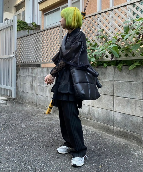 Candy Stripper（キャンディストリッパー）の「CND QUILTING SHOULDER バッグ（ショルダーバッグ・レディース・オフホワイト/ブラック・FREE）」の7枚目の写真