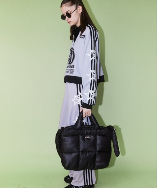 Candy Stripper（キャンディストリッパー）の「CND QUILTING SHOULDER バッグ（ショルダーバッグ・レディース・オフホワイト/ブラック・FREE）」の22枚目の写真