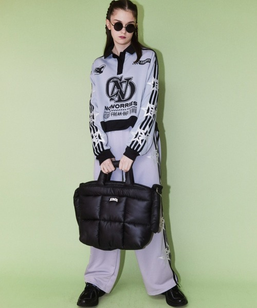 Candy Stripper（キャンディストリッパー）の「CND QUILTING SHOULDER バッグ（ショルダーバッグ・レディース・オフホワイト/ブラック・FREE）」の19枚目の写真