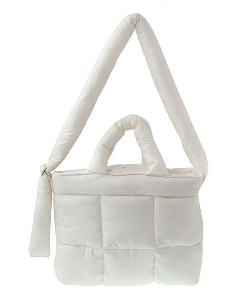 Candy Stripper（キャンディストリッパー）の「CND QUILTING SHOULDER バッグ（ショルダーバッグ・レディース・オフホワイト/ブラック・FREE）」の9枚目の写真