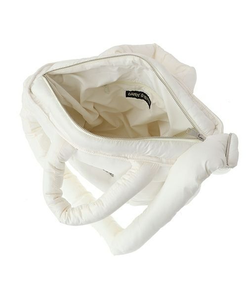 Candy Stripper（キャンディストリッパー）の「CND QUILTING SHOULDER バッグ（ショルダーバッグ・レディース・オフホワイト/ブラック・FREE）」の13枚目の写真