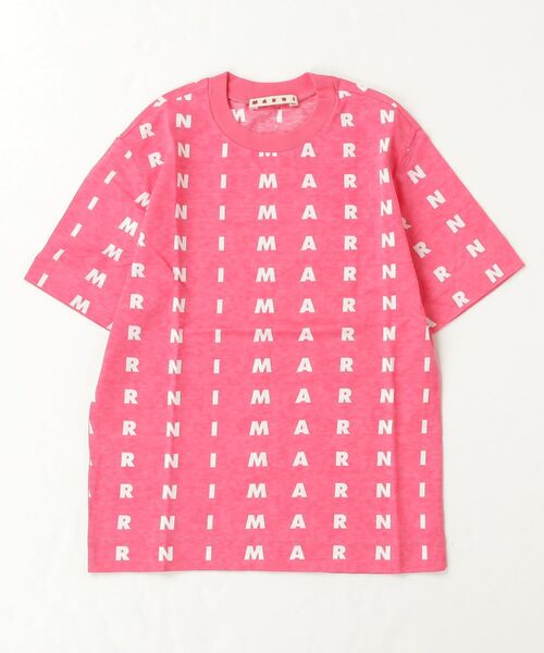 MARNI（マルニ）の「MARNI（マルニ）Kids & Junior ブランドロゴ総柄半袖Tシャツカットソー（Tシャツ/カットソー・キッズ・ホワイト/ブルー/ピンク・12Y/14Y/4Y/6Y/8Y/10Y）」の12枚目の写真