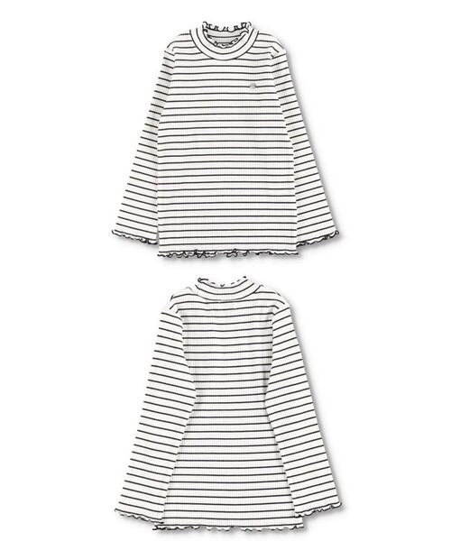 ストレッチテレコ長袖Tシャツ（Tシャツ/カットソー）｜branshes