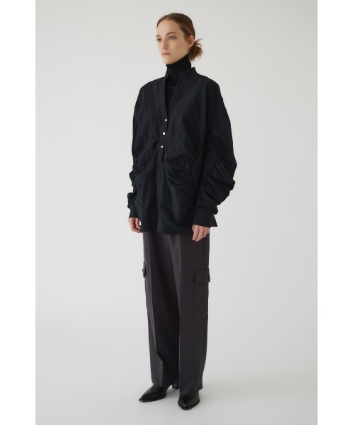 RIM.ARK（リムアーク）の「Sleeve volume gather tops（シャツ 