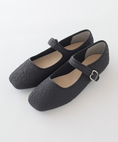 Honeys（ハニーズ）の「ベルト付フラットシューズ（パンプス・レディース・ブラック系その他/ブラック/シルバー・23.0/24.0/22.5/23.5/24.5/25.0）」の22枚目の写真