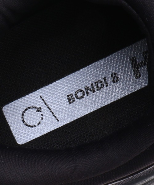 HOKA（ホカ）の「HOKA ONE ONE M BONDI 8 1123202-BBLC（スニーカー・メンズ・ブラック・27.5cm/26cm/25.5cm/29cm/25㎝/28cm/27cm/26.5cm/28.5cm）」の7枚目の写真