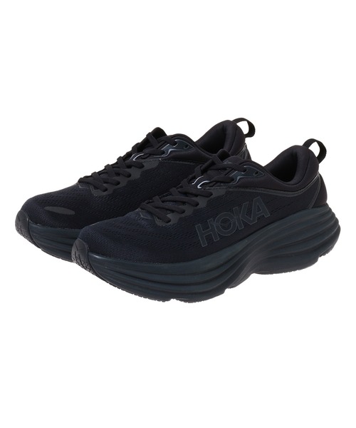 HOKA（ホカ）の「HOKA ONE ONE M BONDI 8 1123202-BBLC（スニーカー・メンズ・ブラック・27.5cm/26cm/25.5cm/29cm/25㎝/28cm/27cm/26.5cm/28.5cm）」の15枚目の写真
