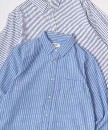 Regular Fit Check & Stripe Shirt/レギュラーフィット チェック ストライプ ボタンダウンシャツ/レディース メンズ