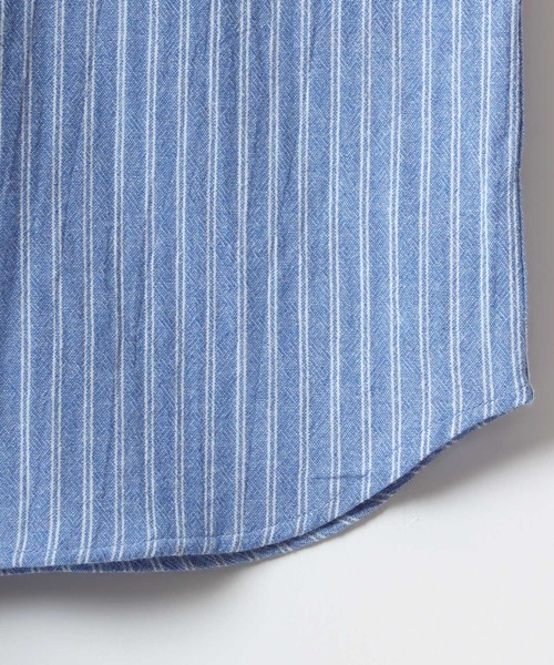 Lazar(ラザル)の「Regular Fit Check & Stripe Shirt/レギュラーフィット チェック ストライプ ボタンダウンシャツ/レディース メンズ(シャツ/ブラウス・メンズ・ベージュ系その他/レッド系その他/ホワイト系その他/ブルー系その他/グレー系その他/イエロー系その他/ブルー系その他2・M/L/LL)」の18枚目の写真