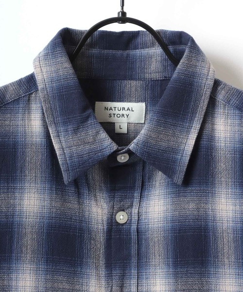 Lazar(ラザル)の「Regular Fit Check & Stripe Shirt/レギュラーフィット チェック ストライプ ボタンダウンシャツ/レディース メンズ(シャツ/ブラウス・メンズ・ベージュ系その他/レッド系その他/ホワイト系その他/ブルー系その他/グレー系その他/イエロー系その他/ブルー系その他2・M/L/LL)」の13枚目の写真