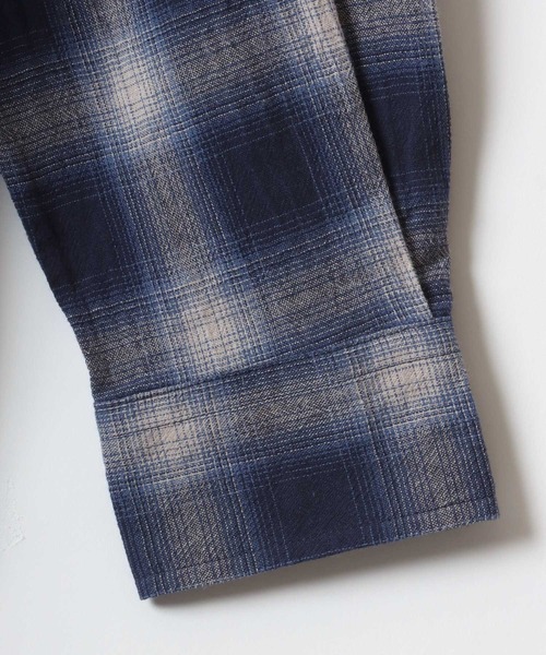 Lazar(ラザル)の「Regular Fit Check & Stripe Shirt/レギュラーフィット チェック ストライプ ボタンダウンシャツ/レディース メンズ(シャツ/ブラウス・メンズ・ベージュ系その他/レッド系その他/ホワイト系その他/ブルー系その他/グレー系その他/イエロー系その他/ブルー系その他2・M/L/LL)」の16枚目の写真