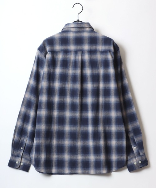 Lazar(ラザル)の「Regular Fit Check & Stripe Shirt/レギュラーフィット チェック ストライプ ボタンダウンシャツ/レディース メンズ(シャツ/ブラウス・メンズ・ベージュ系その他/レッド系その他/ホワイト系その他/ブルー系その他/グレー系その他/イエロー系その他/ブルー系その他2・M/L/LL)」の12枚目の写真