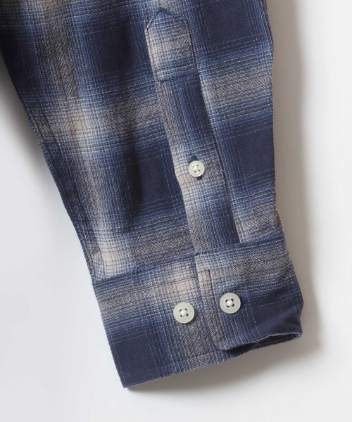 Lazar(ラザル)の「Regular Fit Check & Stripe Shirt/レギュラーフィット チェック ストライプ ボタンダウンシャツ/レディース メンズ(シャツ/ブラウス・メンズ・ベージュ系その他/レッド系その他/ホワイト系その他/ブルー系その他/グレー系その他/イエロー系その他/ブルー系その他2・M/L/LL)」の17枚目の写真