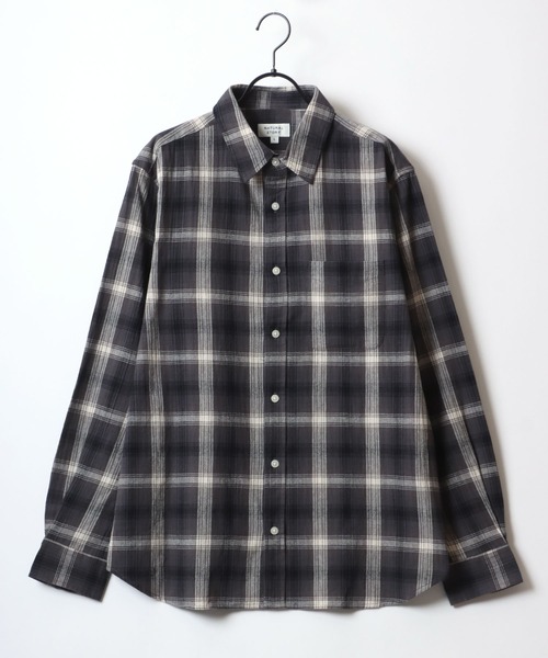 Lazar(ラザル)の「Regular Fit Check & Stripe Shirt/レギュラーフィット チェック ストライプ ボタンダウンシャツ/レディース メンズ(シャツ/ブラウス・メンズ・ベージュ系その他/レッド系その他/ホワイト系その他/ブルー系その他/グレー系その他/イエロー系その他/ブルー系その他2・M/L/LL)」の19枚目の写真
