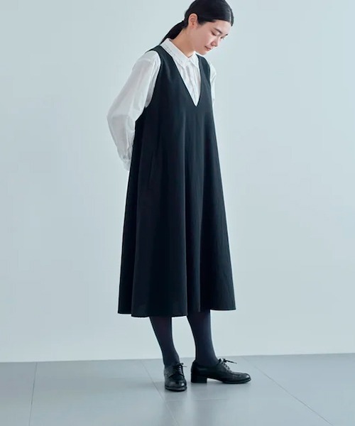HAU（ハウ）の「ワンピース tidy（ジャンパースカート）」 - WEAR