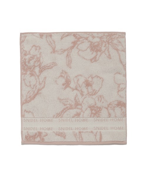 SNIDEL HOME（スナイデルホーム）の「ジャカードハンドタオル（タオル・レディース・ブラック/ピンクベージュ/ライトグレー/ピンク・FREE）」の4枚目の写真