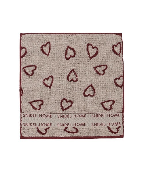 SNIDEL HOME（スナイデルホーム）の「ジャカードハンドタオル（タオル・レディース・ブラック/ピンクベージュ/ライトグレー/ピンク・FREE）」の3枚目の写真