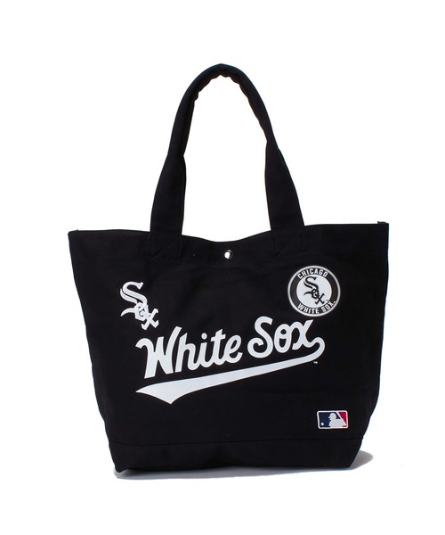 MLB(メジャーリーグベースボール)の「【MLB】キャンバストートバッグ/メジャーリーグ(トートバッグ・メンズ・オフホワイト/ブラック/ネイビー・FREE)」の10枚目の写真