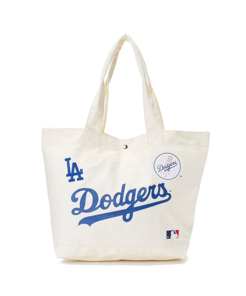 MLB(メジャーリーグベースボール)の「【MLB】キャンバストートバッグ/メジャーリーグ(トートバッグ・メンズ・オフホワイト/ブラック/ネイビー・FREE)」の9枚目の写真
