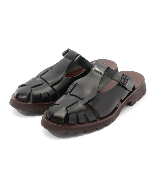 HEREU（ヘリュー）の「HEREU Canya Sport レザーサンダル（その他シューズ・メンズ・ブラック・42/41/40）」の2枚目の写真