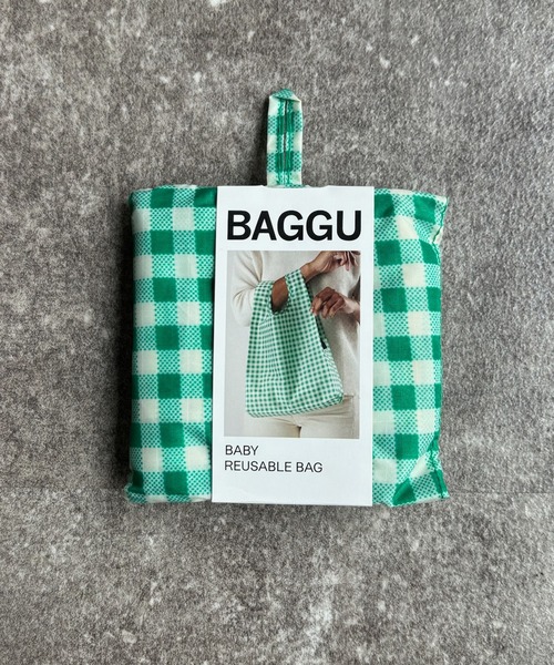 DouDou(ドゥドゥ)の「【BAGGU/バグゥ】24 BABY BAGGU(エコバッグ/サブバッグ・レディース・ブラック/グリーン/レッド/ネイビー・FREE)」の14枚目の写真