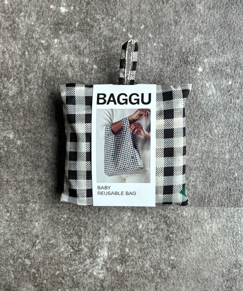DouDou(ドゥドゥ)の「【BAGGU/バグゥ】24 BABY BAGGU(エコバッグ/サブバッグ・レディース・ブラック/グリーン/レッド/ネイビー・FREE)」の10枚目の写真