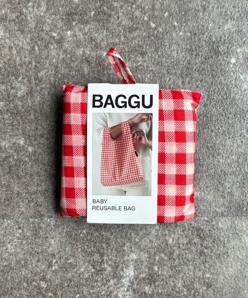 DouDou(ドゥドゥ)の「【BAGGU/バグゥ】24 BABY BAGGU(エコバッグ/サブバッグ・レディース・ブラック/グリーン/レッド/ネイビー・FREE)」の20枚目の写真