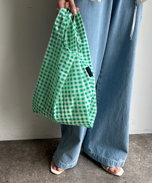 DouDou(ドゥドゥ)の「【BAGGU/バグゥ】24 BABY BAGGU(エコバッグ/サブバッグ・レディース・ブラック/グリーン/レッド/ネイビー・FREE)」の11枚目の写真