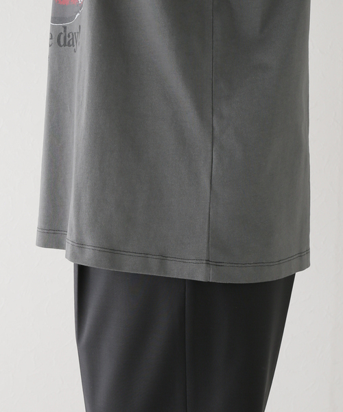 GANNI（ガニー）の「【GANNI / ガニー】Future Heavy Cherry Drop Shoulder：Tシャツ（Tシャツ/カットソー・レディース・ブラック・X-SMALL）」の5枚目の写真