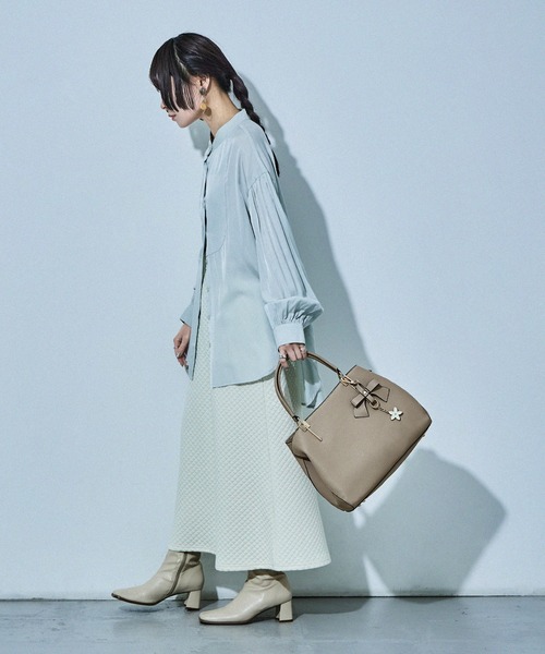 セール】D.KELLY チャーム付き2wayハンドバッグ ミディトート