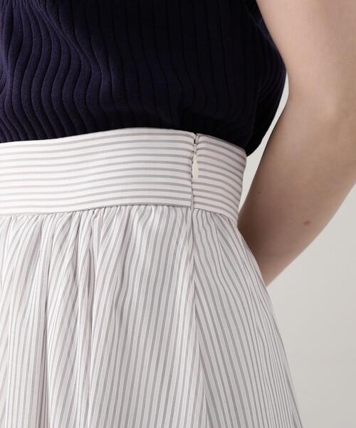 PROPORTION BODY DRESSING（プロポーションボディドレッシング）の「シアーストライプスカート / 1214120418（スカート・レディース・ブラウン/ブルー系その他・SMALL/MEDIUM）」の21枚目の写真