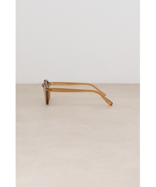 AZUL by moussy（アズールバイマウジー）の「ラウンドクリアレンズアイウェア（メガネ・メンズ・ブラック/ベージュ/グレー・FREE）」の8枚目の写真