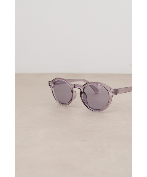 AZUL by moussy（アズールバイマウジー）の「ラウンドクリアレンズアイウェア（メガネ・メンズ・ブラック/ベージュ/グレー・FREE）」の12枚目の写真