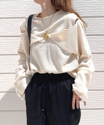 Q | マルチwayワッフルロンT(Tシャツ/カットソー)