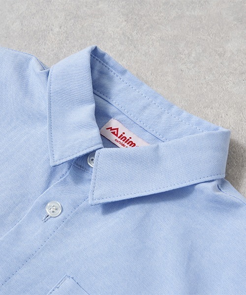 minimal（ミニマル）の「コットンアソートオーバーシャツ（シャツ/ブラウス・キッズ・ライトピンク/サックスブルー/ライトグリーン/ネイビー/イエロー・130cm/100cm/120cm/140cm/110cm）」の11枚目の写真