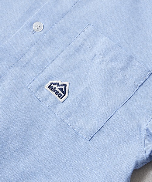 minimal（ミニマル）の「コットンアソートオーバーシャツ（シャツ/ブラウス・キッズ・ライトピンク/サックスブルー/ライトグリーン/ネイビー/イエロー・130cm/100cm/120cm/140cm/110cm）」の12枚目の写真