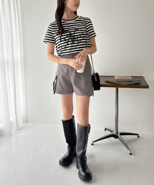 ナイスクラップ バイカーブーツ ブラック one after another NICE CLAUP（ワンアフターアナザーナイ