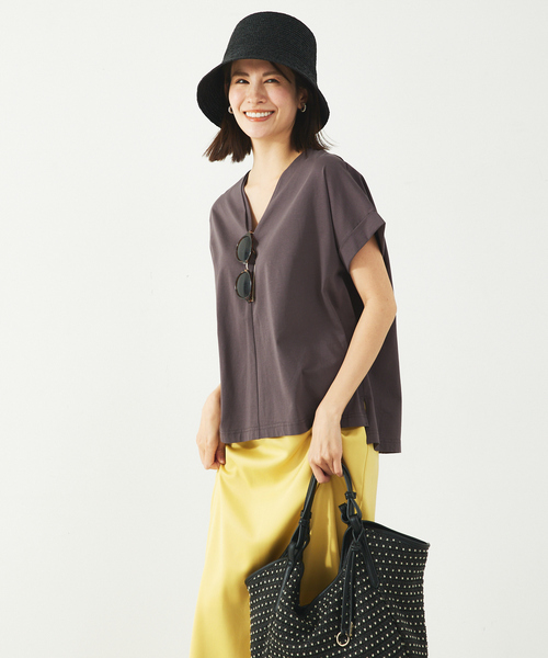 abahouse mavie(アバハウスマヴィ)の「ラフィアバケットハット(ハット・レディース・ブラック/ベージュ・フリー)」の8枚目の写真